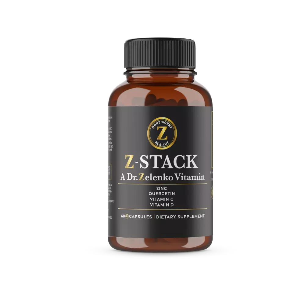 Z-STACK ZINC, QUERCETIN DIHYDRATE, VITAMIN C &amp; D. a Dr. Zelenko Kosher V... - $87.56