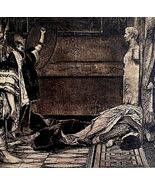Death Of Caligula Claudius As Emperor 1913 Plate Print 2 Page History DW... - €34,33 EUR