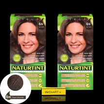 Naturtint  permanent hair color 6N dark blond 2-Pack - £39.54 GBP