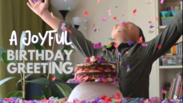 Ecard for Birthday - Title: A Joyful Birthday Greeting - $1.99
