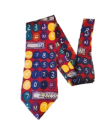 Calculator Neck Tie Buttons Numbers Functions by Save the Children One P... - £13.32 GBP