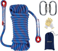 10Mm/12Mm/14Mm Indoor Outdoor Climbing Rope, Static Rock Climbing, Slip Gloves - £25.91 GBP