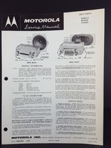 Motorola 1960 Buick Pontiac Auto Radio Service Manual Model BKA60X PCA60X - $6.93