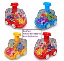Baby Push &amp; Go Car Toy Friction Car Fine Motor Skill Educational Infant Play NEW - £8.78 GBP