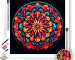 Colorful mandala diamond painting kit 516641 thumb155 crop