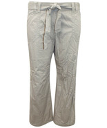 Ladies/Women&#39;s EX M&amp;S Thyme embroidery line Pure Cotton Cargo Trousers S... - £17.31 GBP