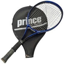 Prince Graphite Oversize Tennis Racquet Size 4 3/8 Grip No. 3 (Needs GRIP) Blue - £35.66 GBP