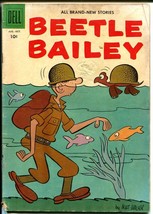 Beetle Bailey #7 1956-Dell-Mort Walker-military humor-G - $27.65