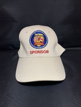 NWTF Sponsor Baseball Cap Hat Kaki Adjustable USA Canada Hunting Turkey - £19.47 GBP