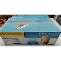New In Box Daewoo DV6T834b 6 Head DVD VCR Combo with HDMI Adapter - £344.43 GBP