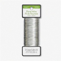 Silver Blossom Wire - 26 Gauge, 270 Feet of Floral Crafting - $27.71