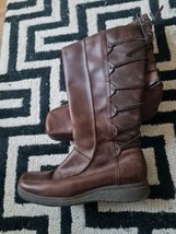 Clarks Brown Keen Boots For Women  Size 8(uk) - $45.00