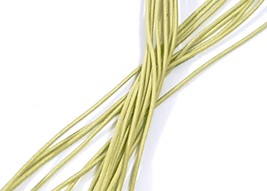 Approx.1.5mm wide 5-10 yds Light Green Yellow Round Elastic Cord Thread ... - £4.71 GBP+