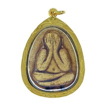 Phra Pidta Thai Amulet Gold Micron Pendant Talisman Powerful Magic...-
show o... - £16.00 GBP