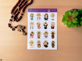 Female Saints Sticker Sheet / Girl Saints - $137.58 MXN
