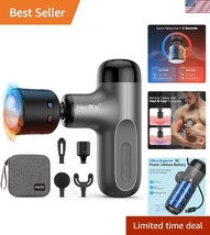 Rechargeable Deep Tissue Massage Gun: Heat/Cool Therapy with 10 Hour Bat... - $2,484.27 MXN