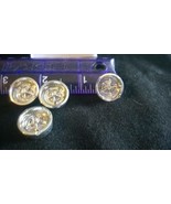 1:24 Model Silver Chrome Plastic Mag Wheels Rims set of 4 -- Set 3 - $16.30 CAD