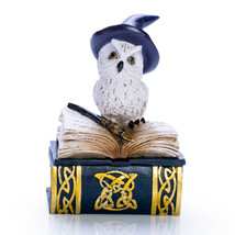 Snowy Owl Book Trinket Box - £22.49 GBP