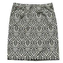 Worthington Skirt Plus Size 18W Silver Black Stretch Career Below the Knee NEW - £12.80 GBP