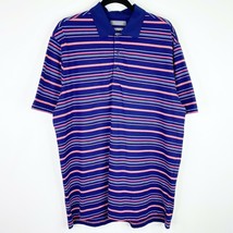 Daniel Cremieux Signature Collection Striped Polo Shirt Size Large L Mens - £5.43 GBP