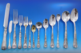 Wave Edge by Tiffany Sterling Silver Flatware Set 12 Service 160 pieces Dinner - €24.394,77 EUR