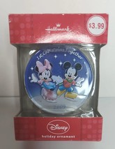 Hallmark Disney Mickey Minnie 1st Christmas together Holiday Ornament  2009 U16 - £10.38 GBP