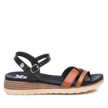 Xti women&#39;s cross strap sandals in Black - £56.06 GBP