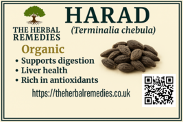 Black Harad , Choti Harad 100g , Laghu Harad Powder | Myrobalan herb | H... - $14.63