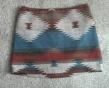 Wool Mini Skirt with Aztec Design Women Size 4 by American Eagle 28&quot; x 1... - $19.75