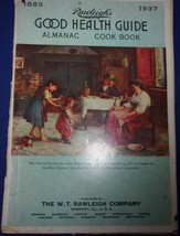 Vintage Rawleigh’s Good Health Guide Almanac Cook Book 1937 - $5.99