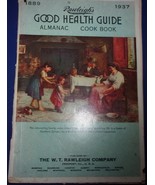 Vintage Rawleigh’s Good Health Guide Almanac Cook Book 1937 - £4.68 GBP