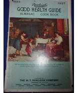 Vintage Rawleigh’s Good Health Guide Almanac Cook Book 1937 - $8.21 CAD