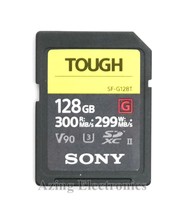 Sony TOUGH G Series 128GB SDXC UHS-II Memory Card SF-G128T - $109.99