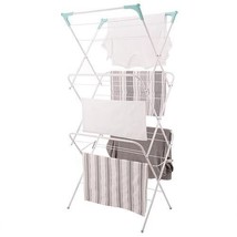 3 Tier Clothes Dryer Airer Foldable Laundry Rack Washing Line Drying Horse 14m - £15.82 GBP