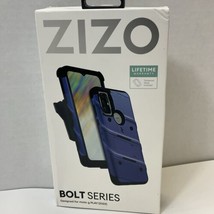 ZIZO BOLT Bundle for Moto G Play 2022 Case with Screen Protector Kickstand - £9.53 GBP