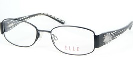 New Elle EL18782 COLOR-BK Black Eyeglasses Glasses Metal Frame 48-17-130mm - $33.66