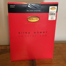 VTG Talbots Women’s Pantyhose Black Size A Silky Sheer Control Top Sanda... - $207.54 MXN