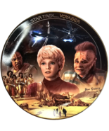 Star Trek Voyager NEW BEGINNINGS Hamilton Plate Collection 1996 Space De... - £27.56 GBP