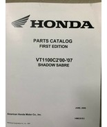 2005 2006 2007 Honda VT1100C2 Shadow Sabre Parts Manual Catalog New Book... - €92,51 EUR