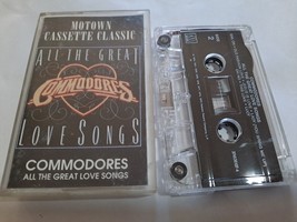 All the Great Love Songs by Commodores (Cassette, Motown) Tested - £9.97 GBP