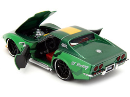 1969 Chevrolet Corvette Stingray ZL1 Green Metallic with Yellow Stripes and Camm - $51.49