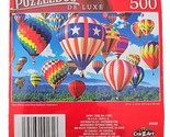 Puzzlebug Deluxe ~ BALLOON ASENSION ~ 500 Piece Jigsaw Puzzle ~ 12&quot; x 20&quot; - $18.70