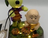 Hallmark Peanuts Franken Snoopy Figurine With Light - $49.49
