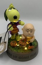 Hallmark Peanuts Franken Snoopy Figurine With Light - £39.51 GBP