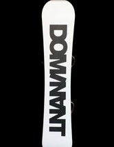 Burton Dominant 159cm Snowboard w/ Flow Bindings &amp; Dakine Bag Freestyle ... - $247.49