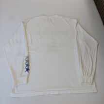 Dallas Cowboys Authentic Men's White Cotton Long Sleeve Graphic T-Shirt Size XL image 2