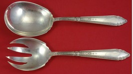 Oxford by Reed and Barton Sterling Silver Salad Serving Set AS 2pc - $256.41