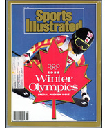 Sports Illustrated 1988 Winter Olympics Preview Issue Calgary Canada - £9.50 GBP