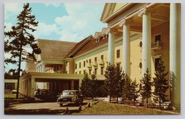 Yellowstone Lake Hotel North Shore Remodeled Guest Cottages Vintage Postcard - £10.80 GBP