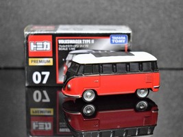 Tomica Premium #7 Diecast Model Van Volkswagen Type II Scale 1:65 Rare Retired - $14.40